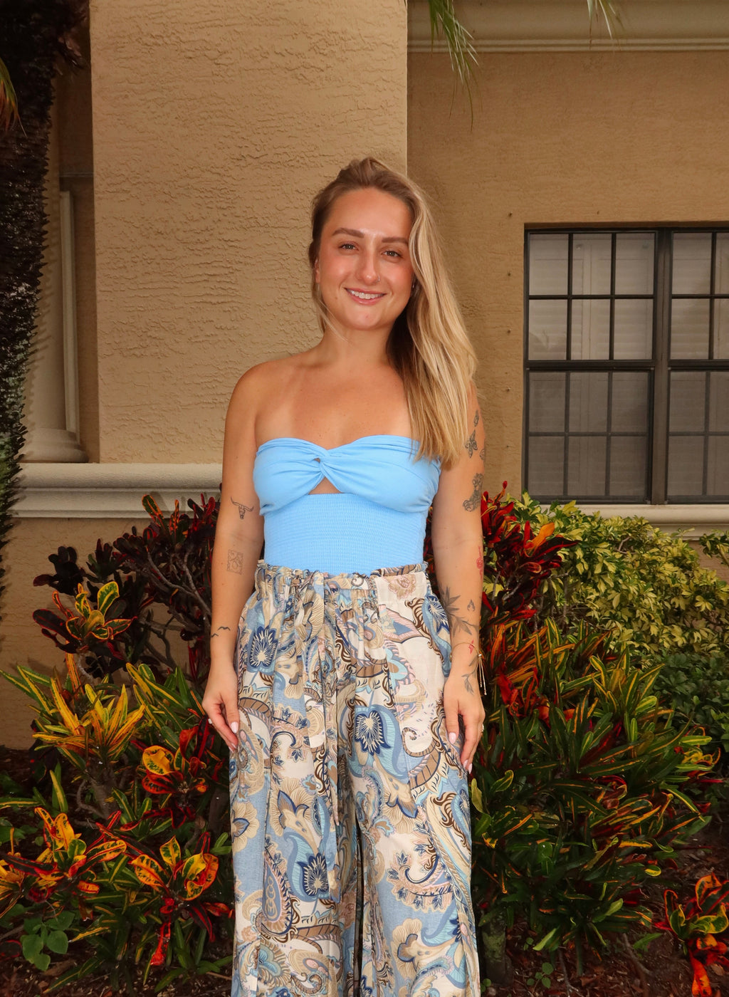 Meilani top – Aqua